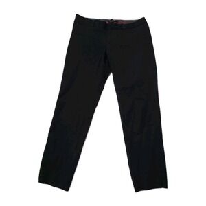 Banana Republic Sloan Pants‎ Womens 2P Petite Black Stretch Slim Fit Work Career